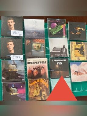 LOT of 14 mini vinyl record album songs Zuru Mini Brands common titles music NEW